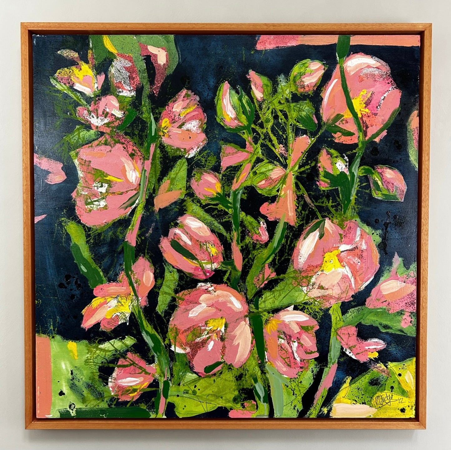 'You're So Great' 65cm x 65cm Mixed Media on Board