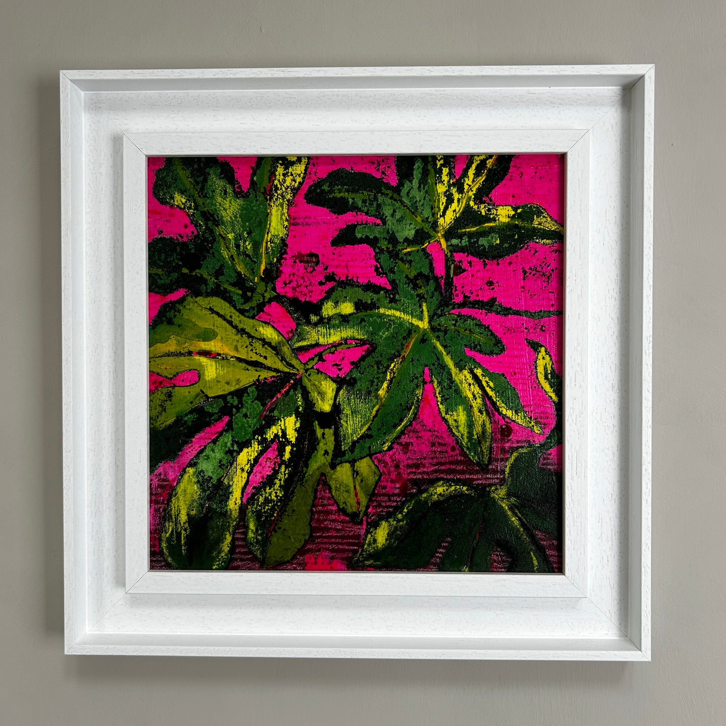 'Garden Central' 35cm x 35cm Gouache & Ink on Board