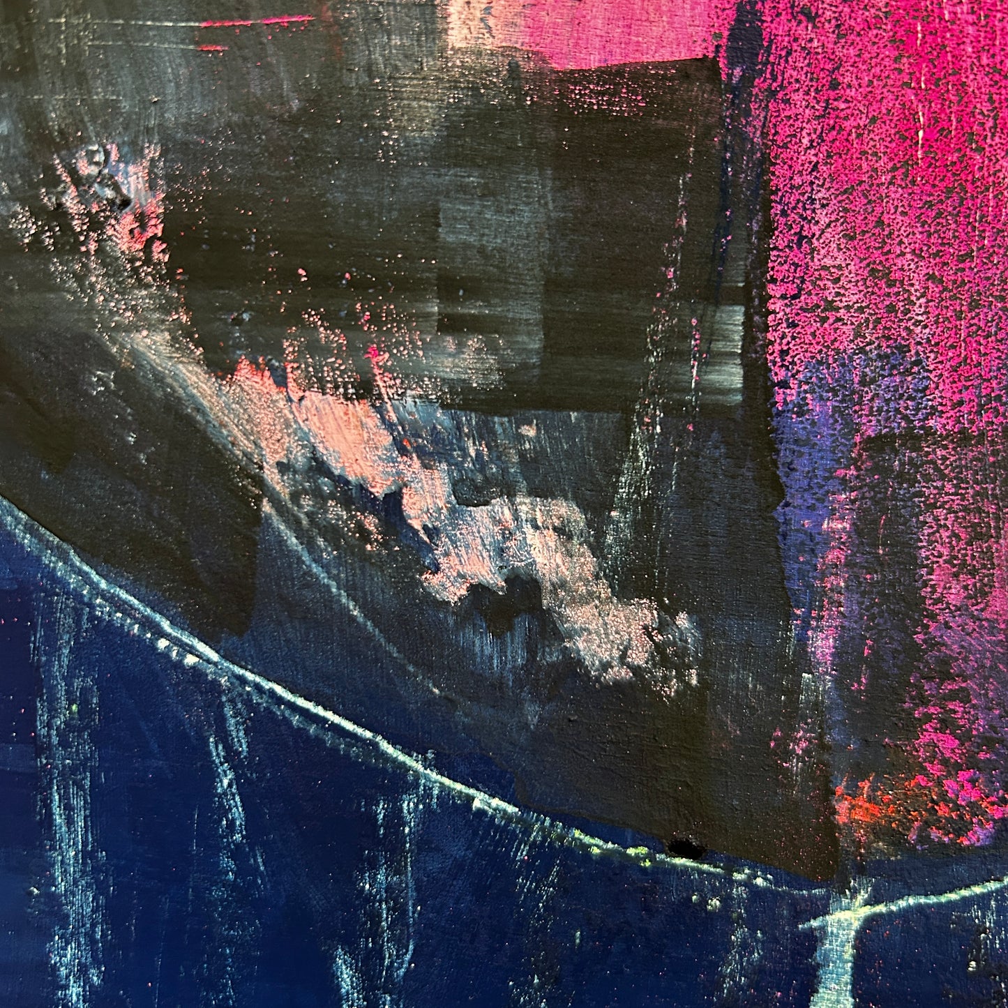 'Sing' 65cm x 65cm Mixed Media on Board