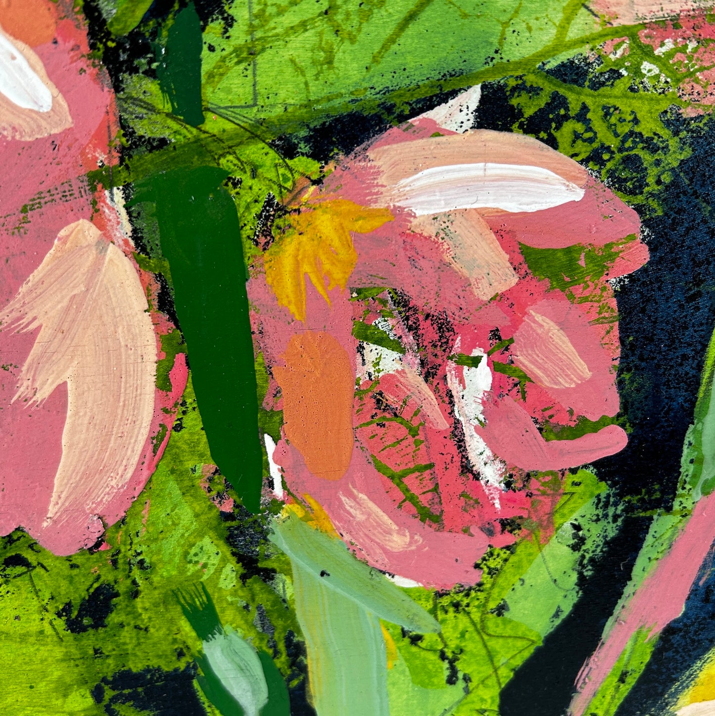 'You're So Great' 65cm x 65cm Mixed Media on Board