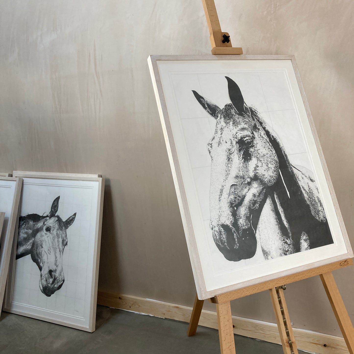 Cally Original Conservation Framed Drawing