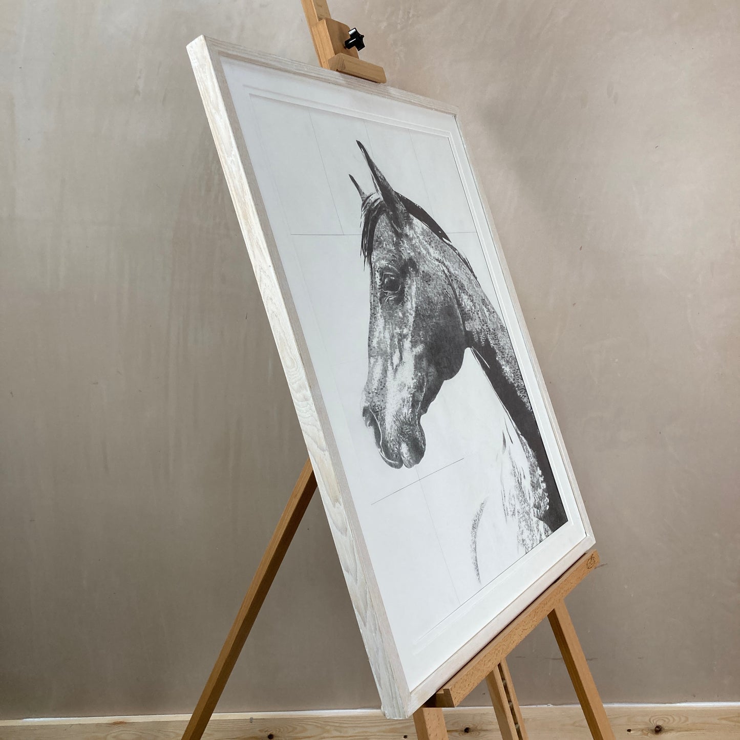 Sebastian Original Conservation Framed Drawing