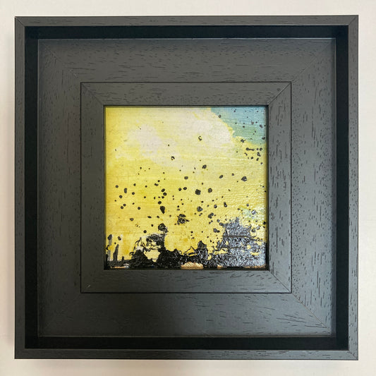 'View One in Nine Squares' 19cm x 19cm Mixed Media on Board