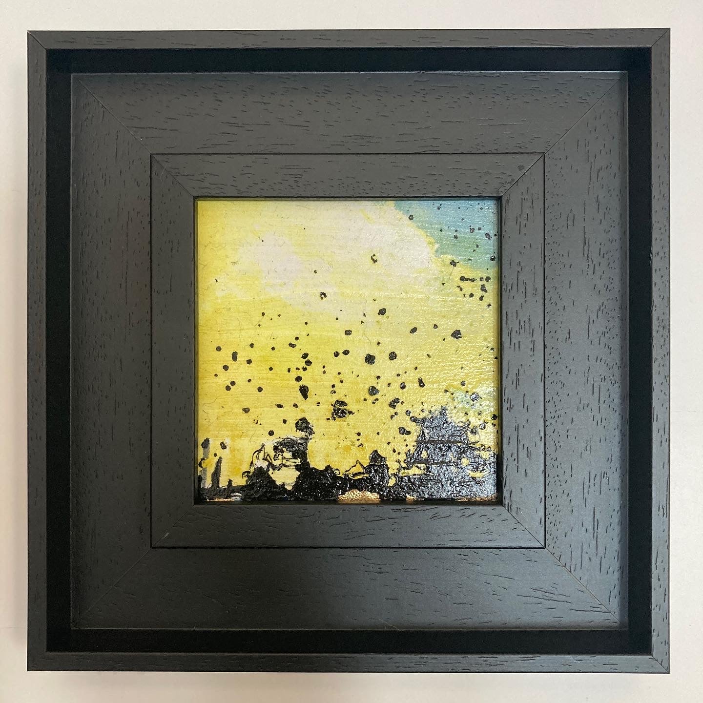 'View One in Nine Squares' 19cm x 19cm Mixed Media on Board