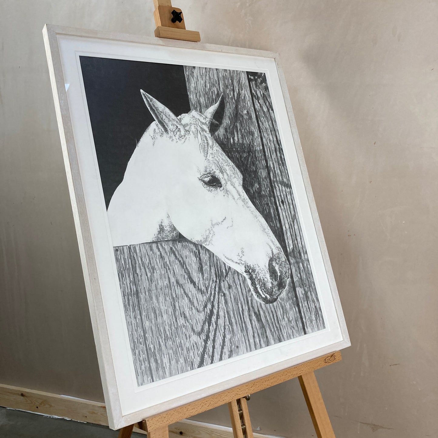 James Original Conservation Framed Drawing