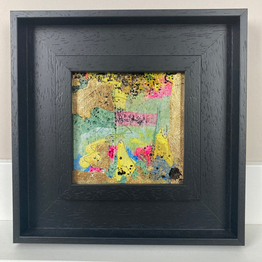 'View Nine in Nine Squares' 19cm x 19cm Mixed Media on Board