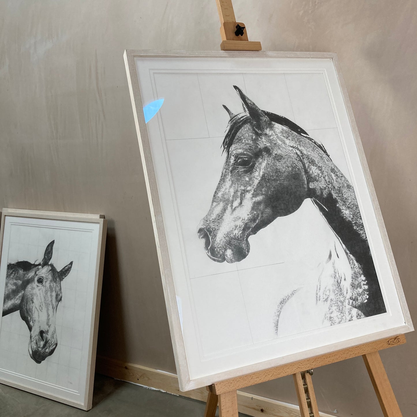 Sebastian Original Conservation Framed Drawing