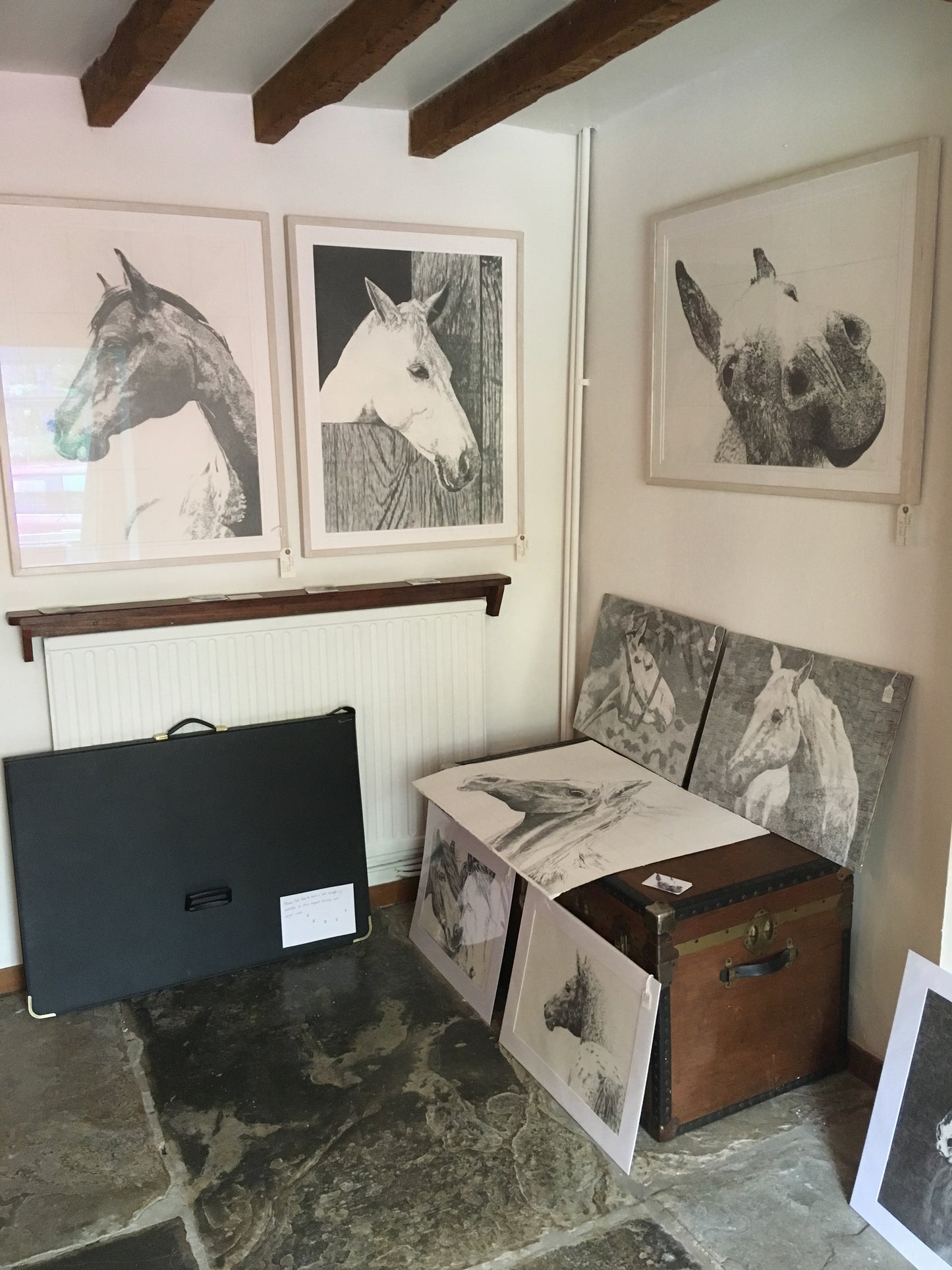 James Original Conservation Framed Drawing