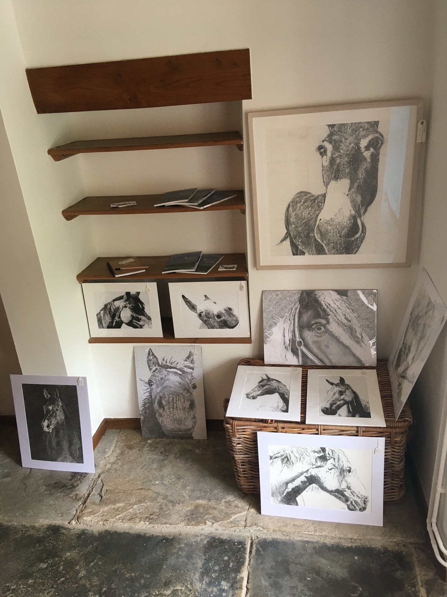 Elizabeth Original Conservation Framed Drawing